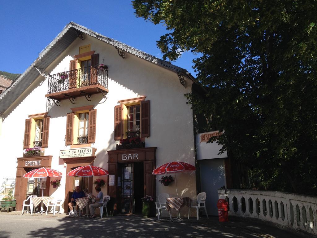 Gite Le Pelens Saint-Martin-d'Entraunes Bagian luar foto
