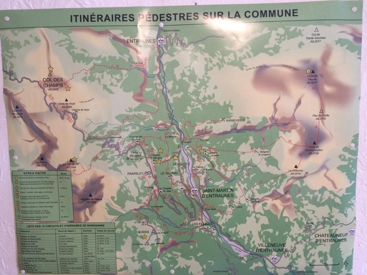 Gite Le Pelens Saint-Martin-d'Entraunes Bagian luar foto